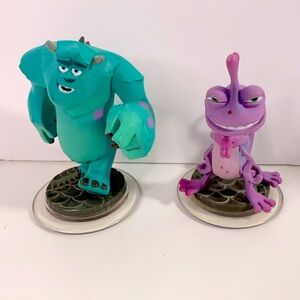 Monsters Inc. Sulley and Randall Figurine Set